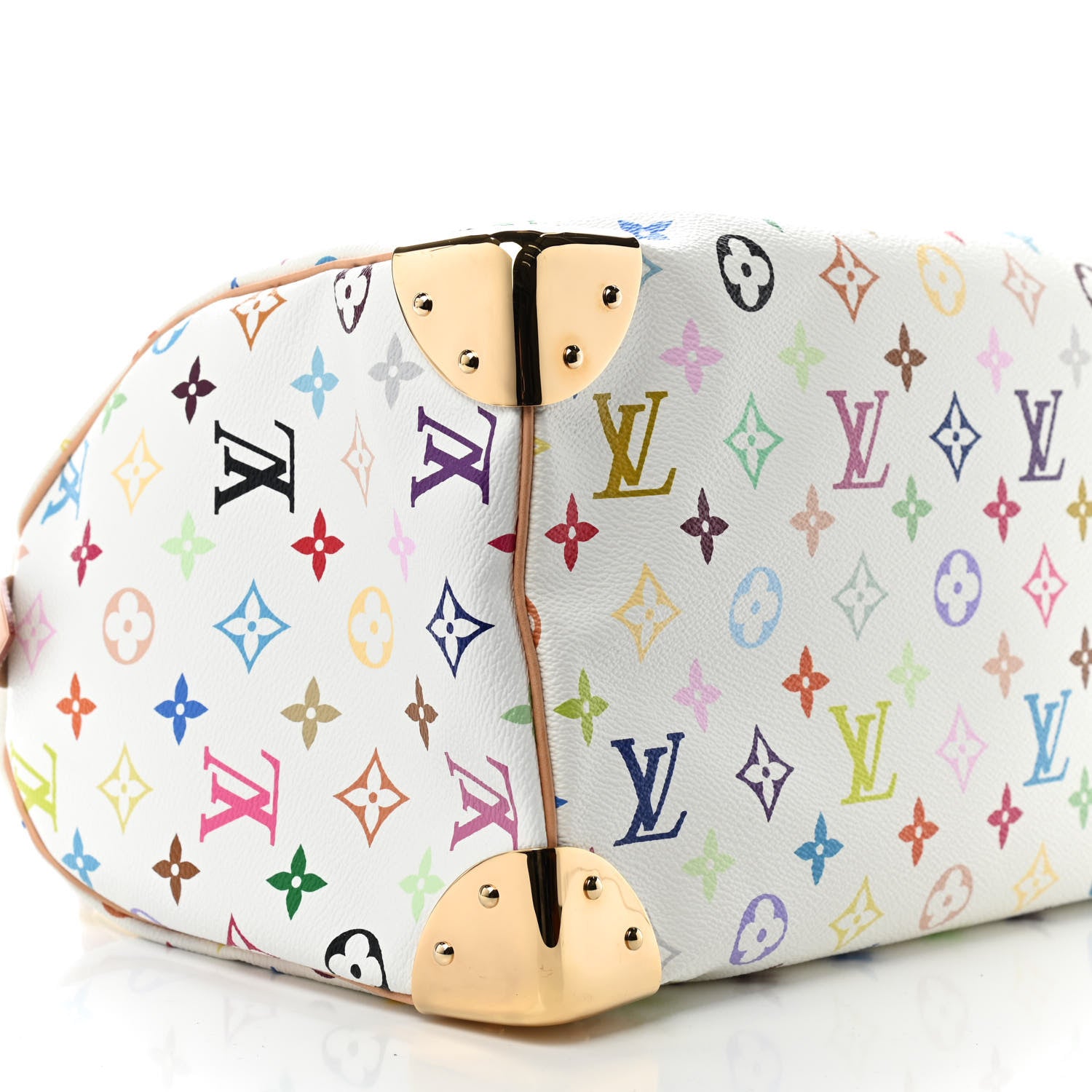 Louis Vuitton Monogram Multicolor Speedy 30 White 6 of 9