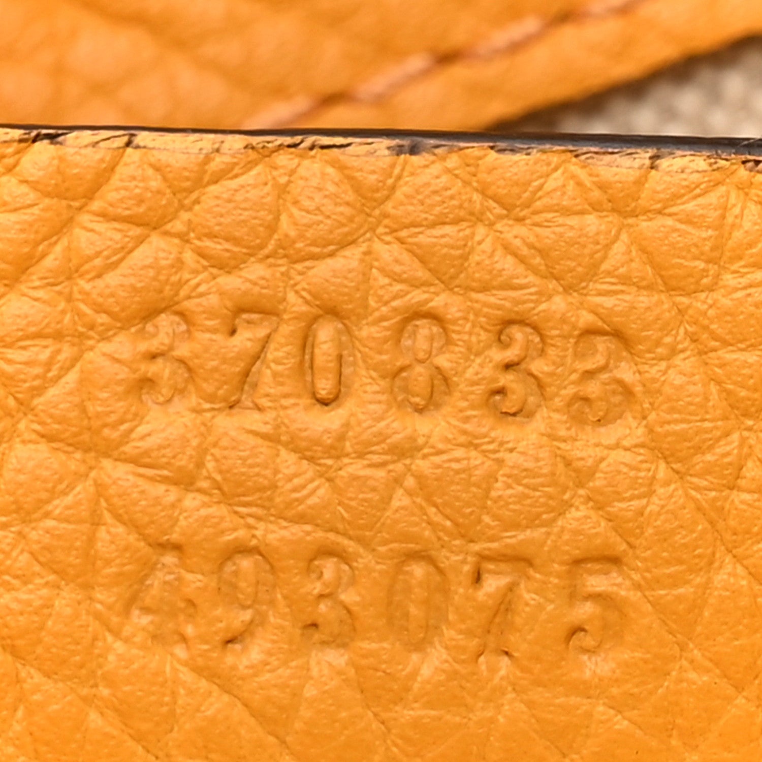 Gucci Cellarius Calfskin Medium Bamboo Backpack Orange 7 of 13