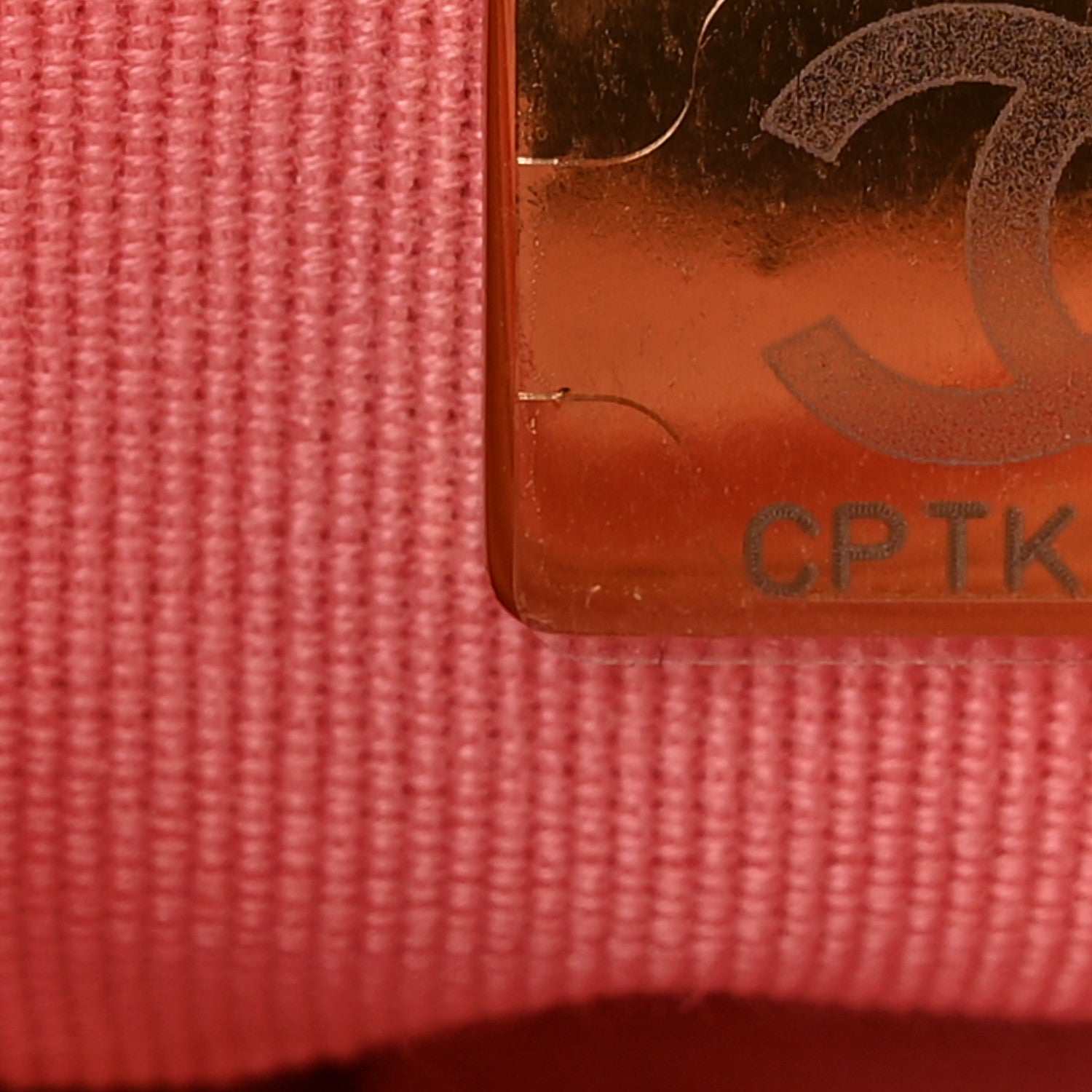 Chanel Shiny Aged Calfskin Quilted Nano Kelly Shopper Coral Pink 7 of 10
