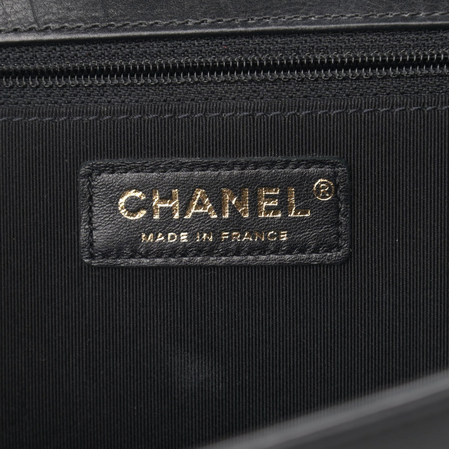 Lambskin Quilted Flap Shoulder Bag Black
