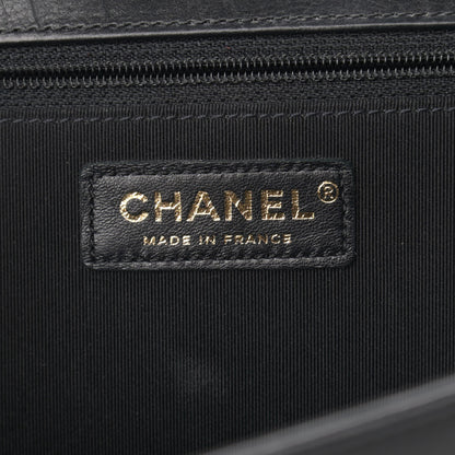 Chanel Lambskin Quilted Flap Shoulder Bag Black 8 of 15