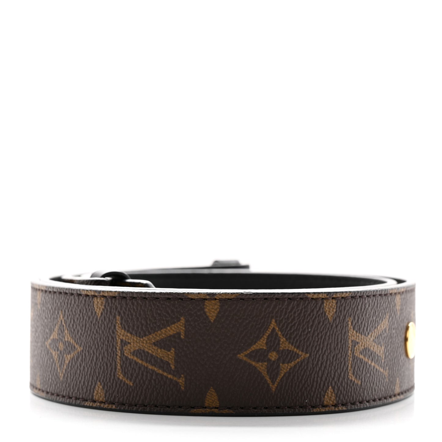 Monogram Adjustable Bandouliere Shoulder Strap Black
