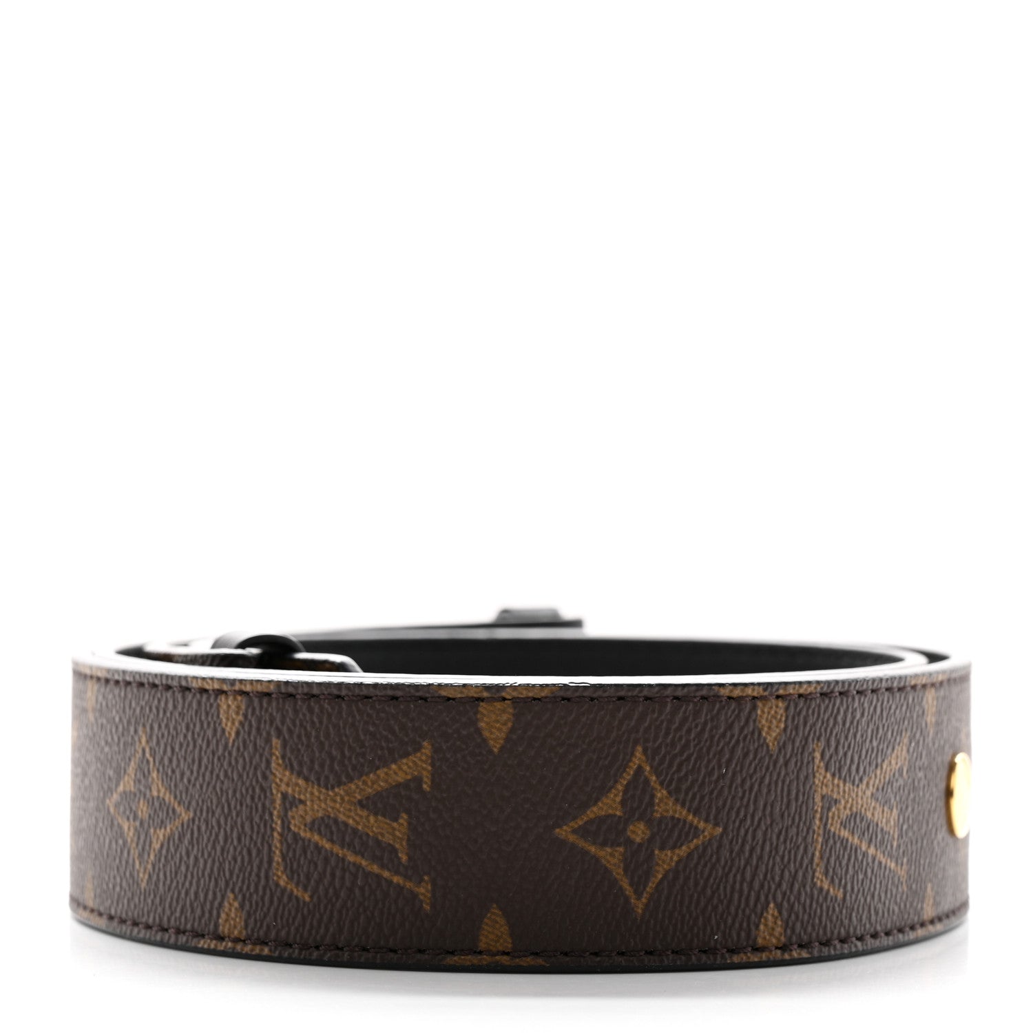 Louis Vuitton Monogram Adjustable Bandouliere Shoulder Strap Black 2 of 3