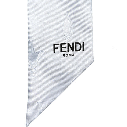 Fendi Silk Jacquard Bamboline Wrappy Bandeau Artico 3 of 6