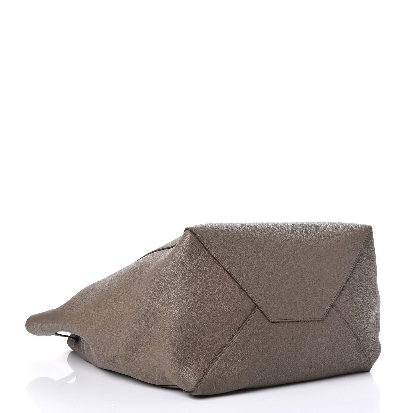 Soft Grained Calfskin Medium Cabas Phantom Taupe