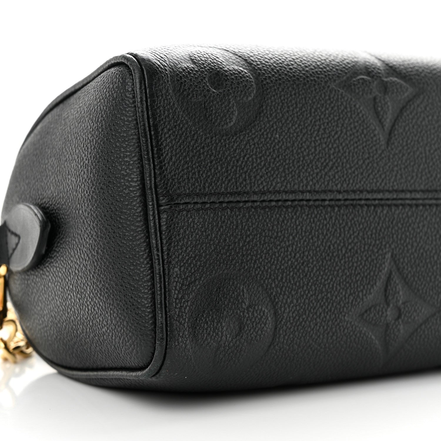 Louis Vuitton Empreinte Monogram Giant Speedy Bandouliere 20 Black 8 of 10