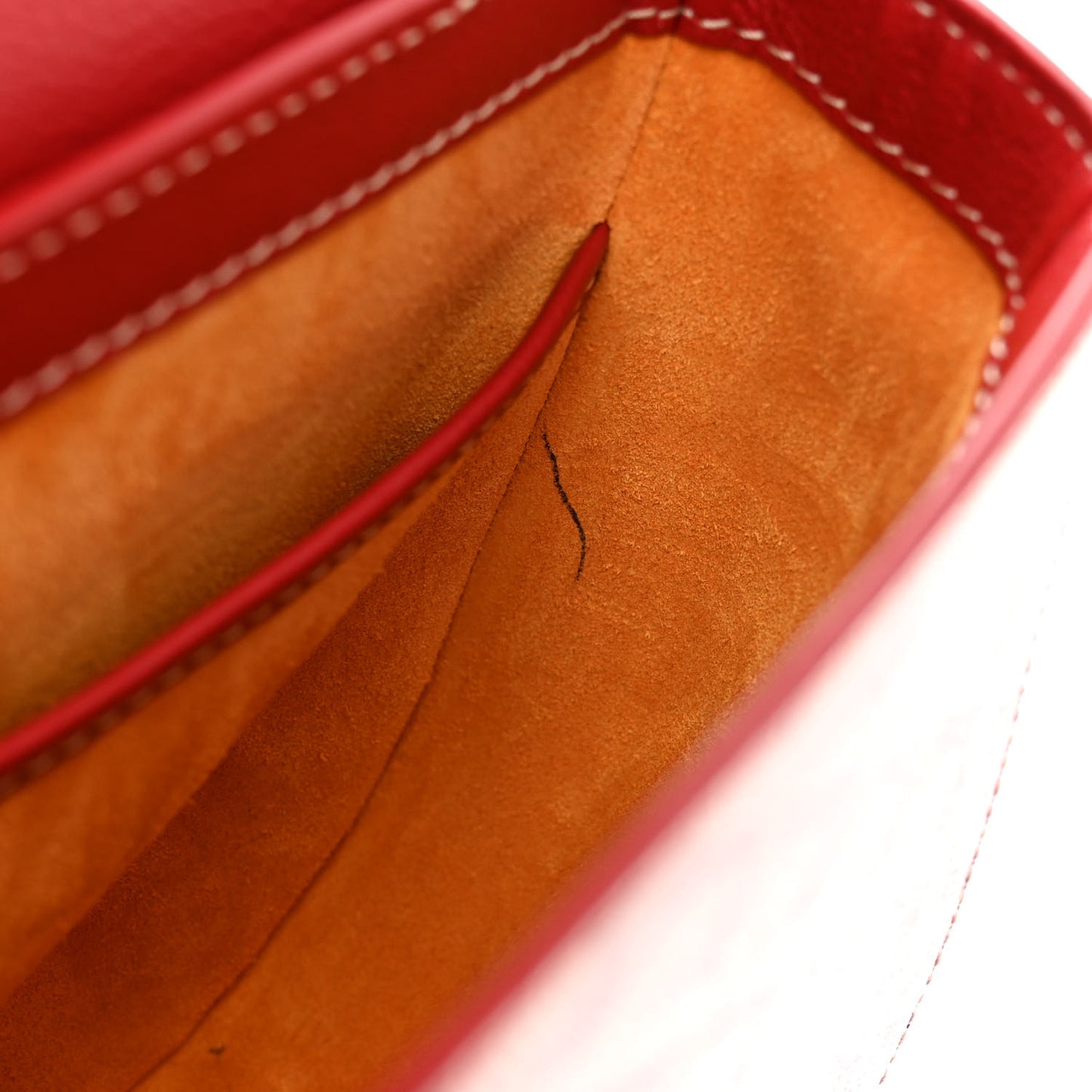 Goyardine 233 PM Shoulder Bag Red