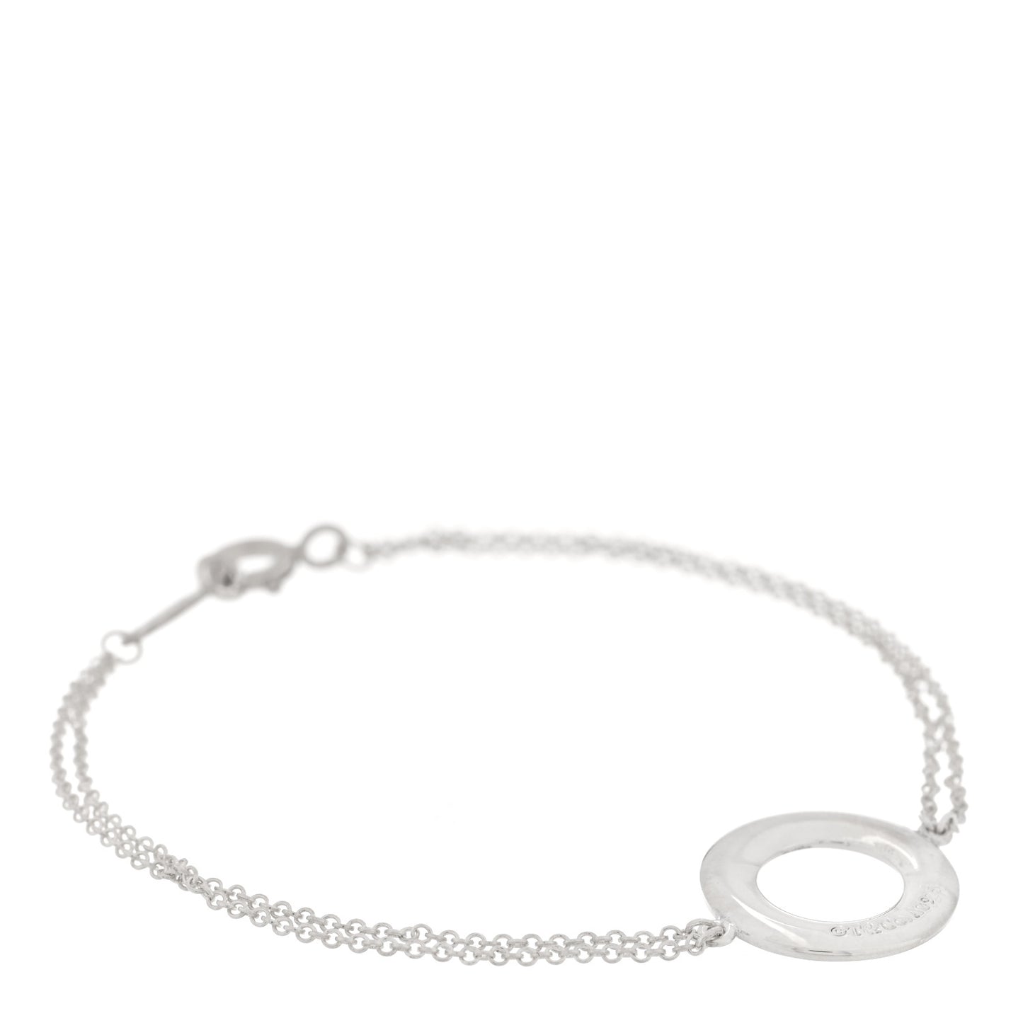 Sterling Silver 1837 Circle Chain Bracelet