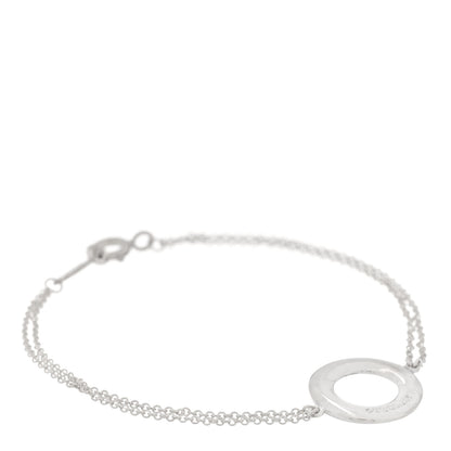 Tiffany Sterling Silver 1837 Circle Chain Bracelet 1 of 3