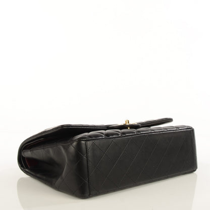 Chanel Lambskin Quilted Maxi Double Flap Black 4 of 9