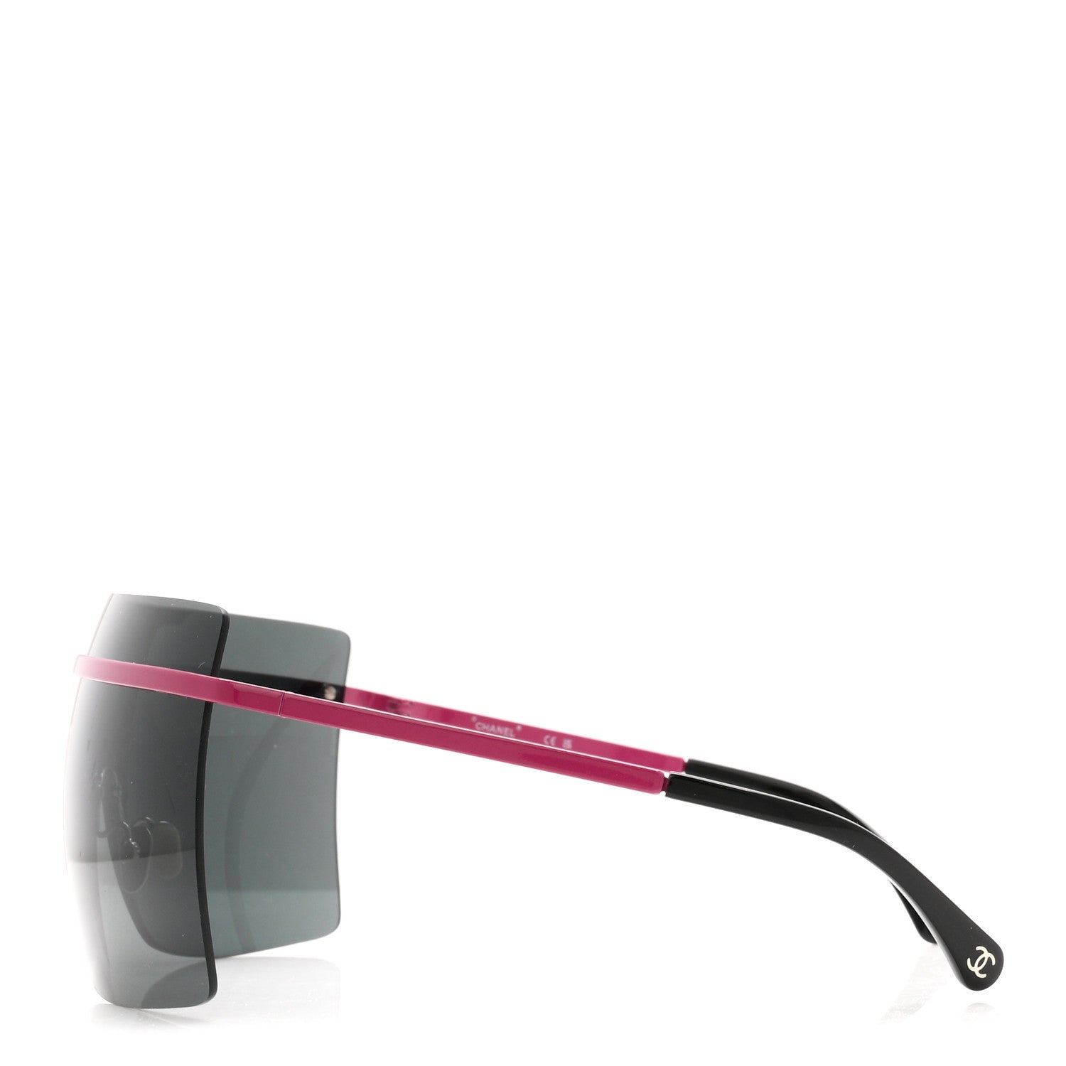 Chanel Metal Shield Sunglasses 71585 Pink 3 of 7