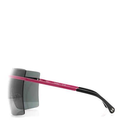 Chanel Metal Shield Sunglasses 71585 Pink 3 of 7