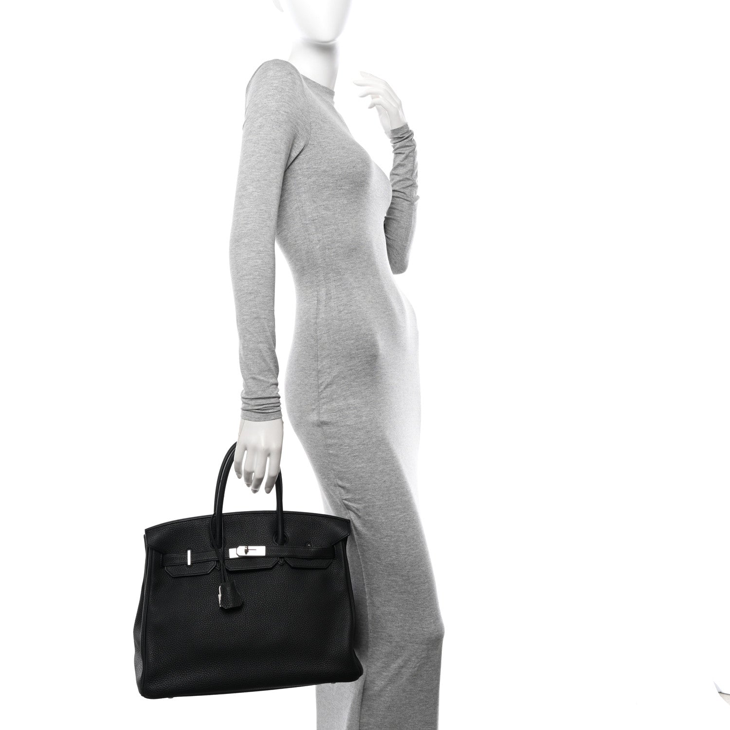 Hermes Togo Birkin 35 Black 2 of 11