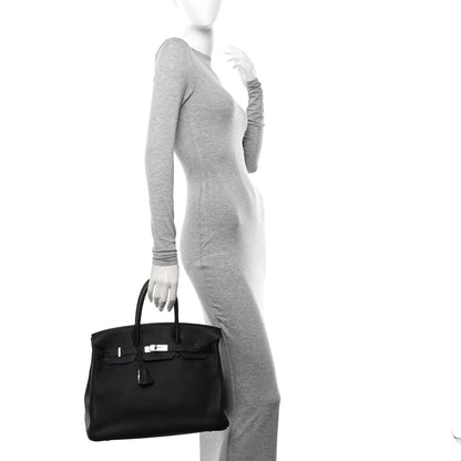 Hermes Togo Birkin 35 Black 2 of 11