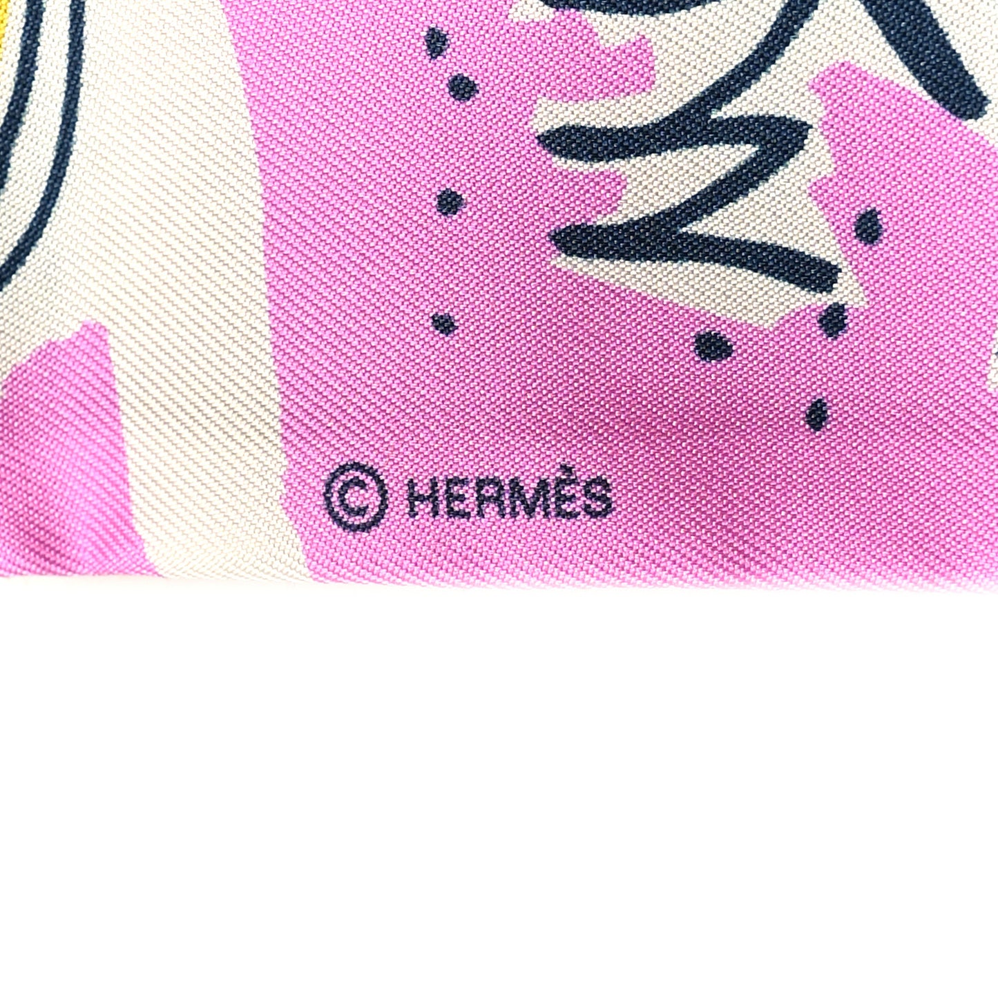 Silk Pointille Rayures d'Ete Twilly Twins Rose Bleu Vert