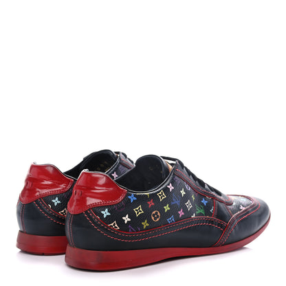 Louis Vuitton Monogram Multicolor Sneakers 38.5 Black 4 of 9