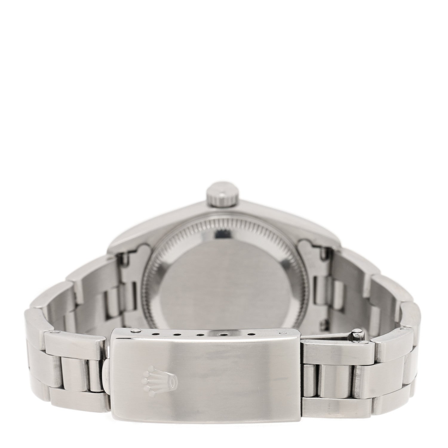 Rolex Stainless Steel 24mm Oyster Perpetual Watch Pink 76080 3 of 4