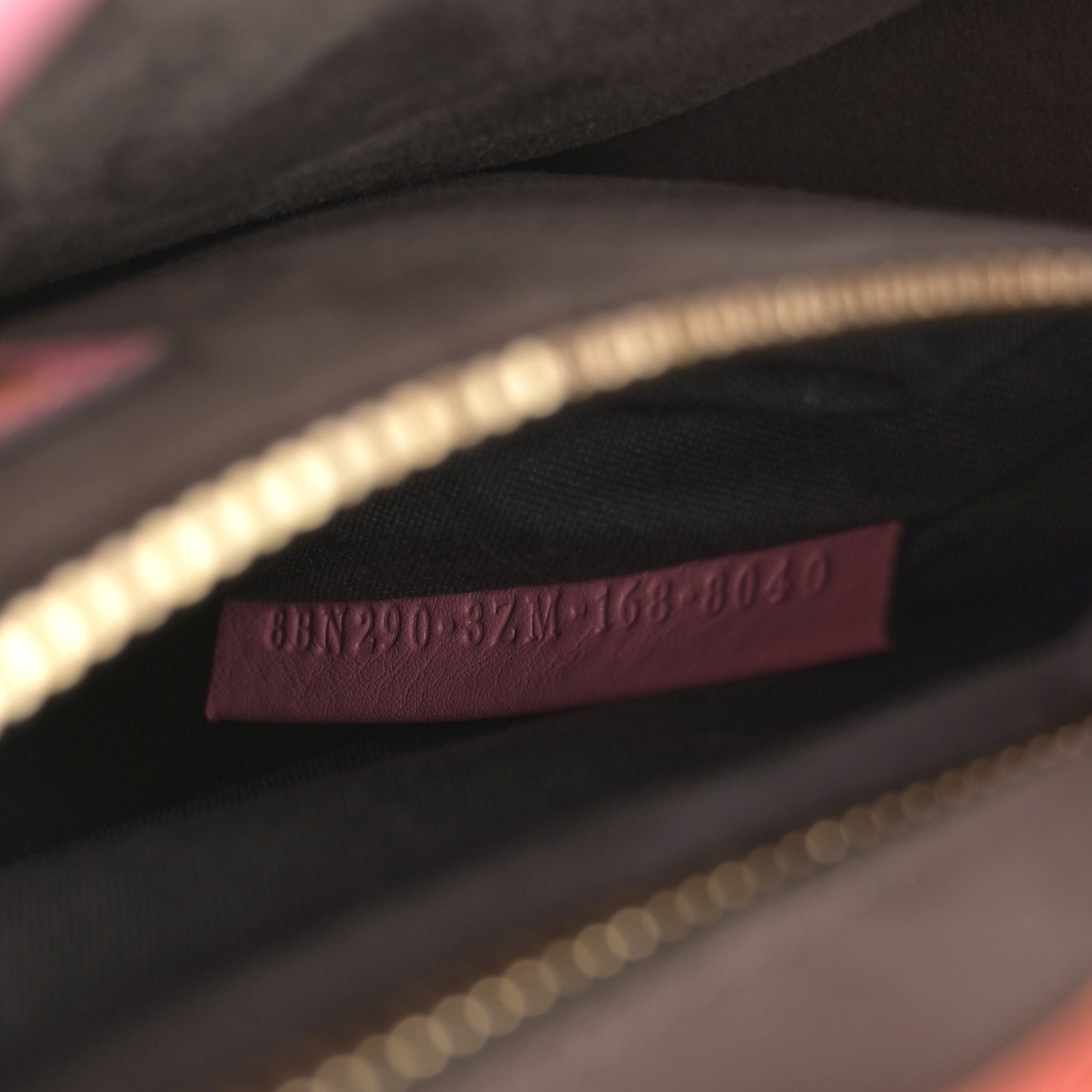Vitello Seta Medium Peekaboo Iconic Satchel Pink