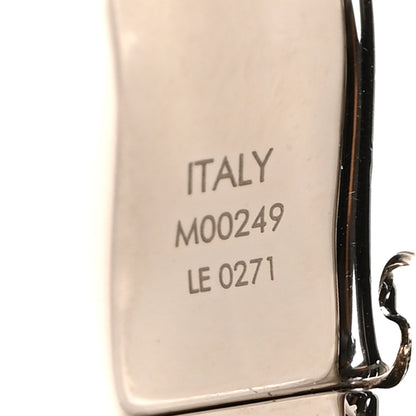 Louis Vuitton Palladium Monogram Nanogram Cuff S Silver 5 of 5