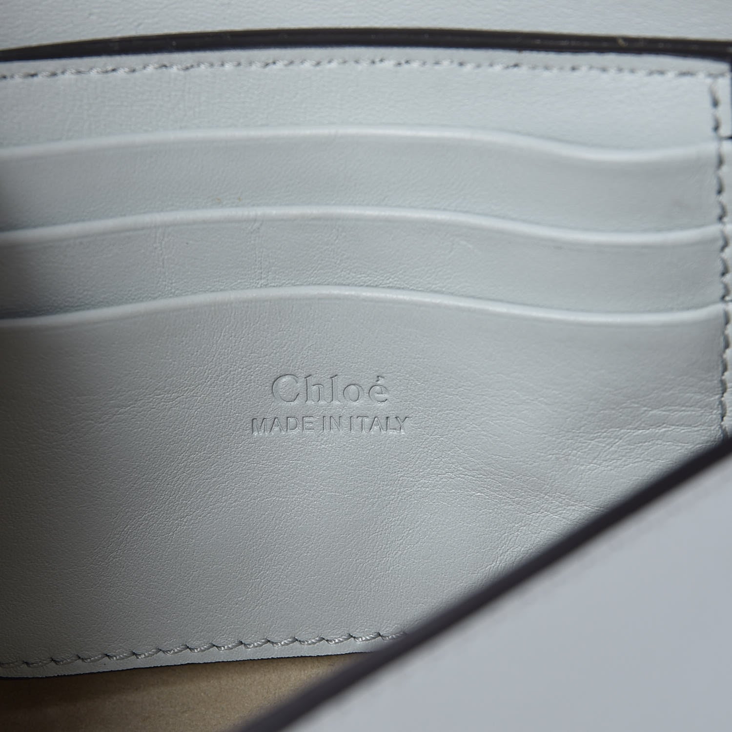 Chloe Suede Calfskin Mini Faye Shoulder Bag Airy Grey 7 of 8