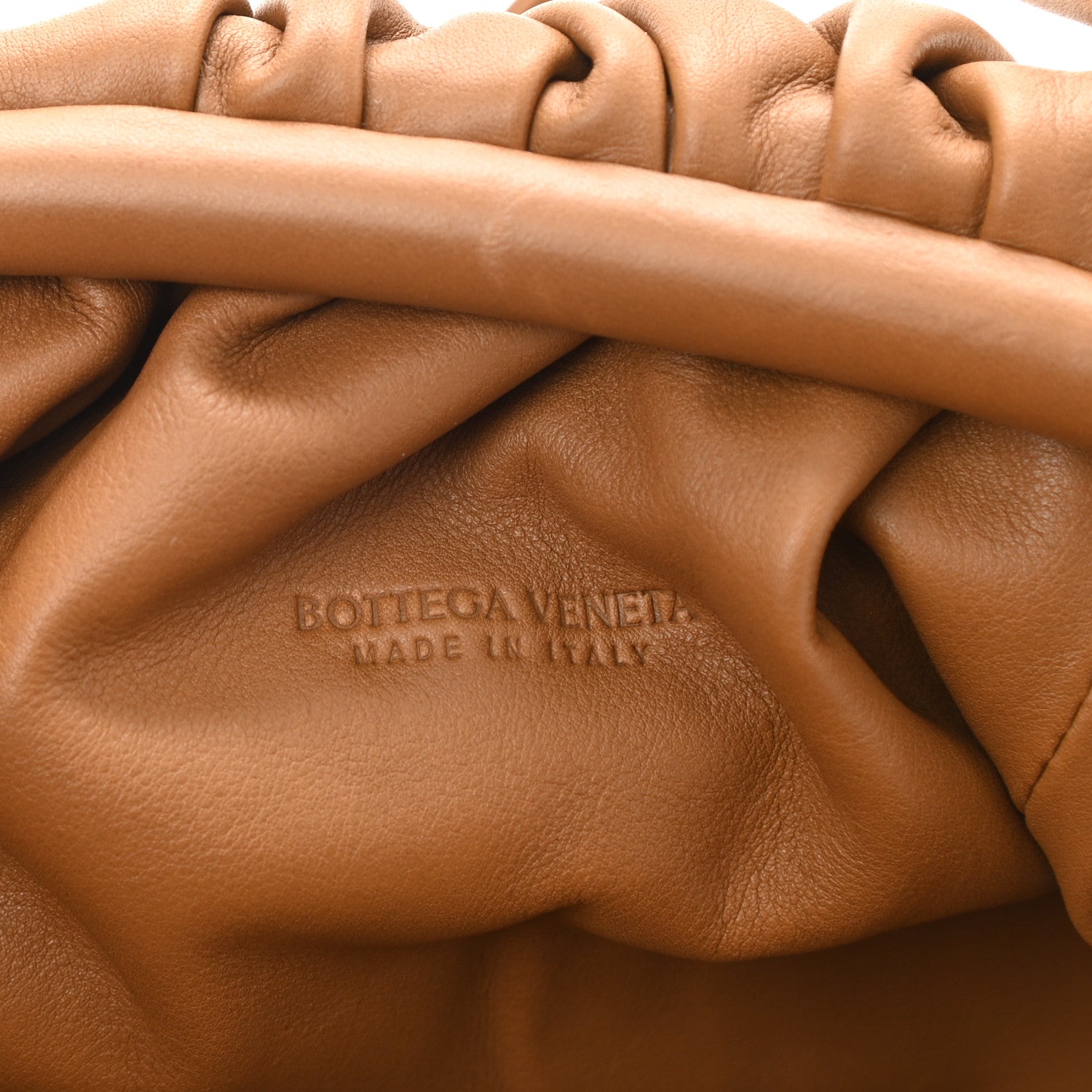 Bottega Veneta Butter Calfskin The Mini Pouch Cammello 6 of 9