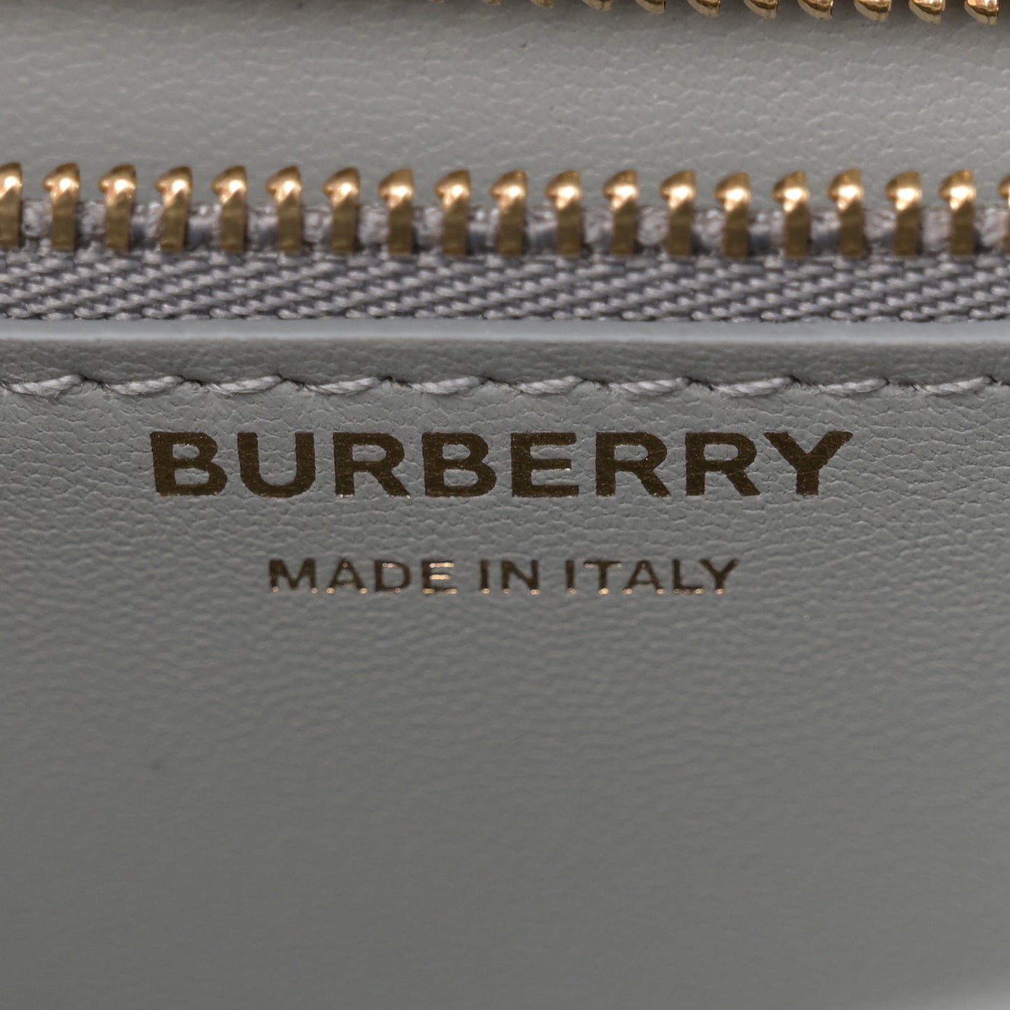 Crocodile Embossed Small TB Bag Cloud Grey