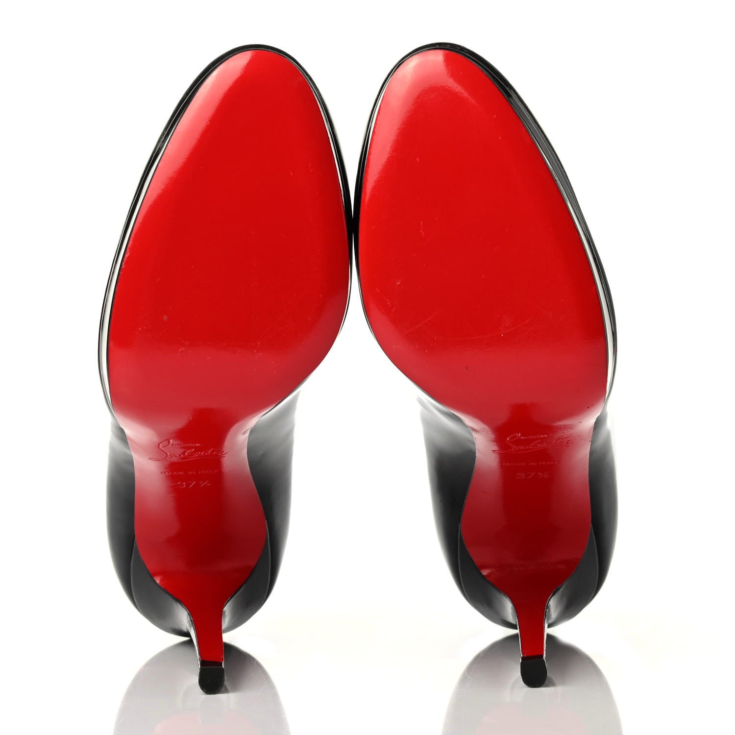 Christian Louboutin Patent New Simple 120 Pumps 37.5 Black 4 of 4
