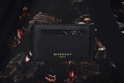 Givenchy Nylon All Over Monkey Brother Print Backpack Black 8 of 8