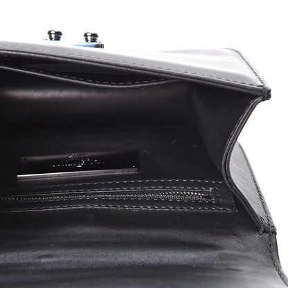 Valentino Garavani Vitello Small Glam Lock Rockstud Flap Black 5 of 8