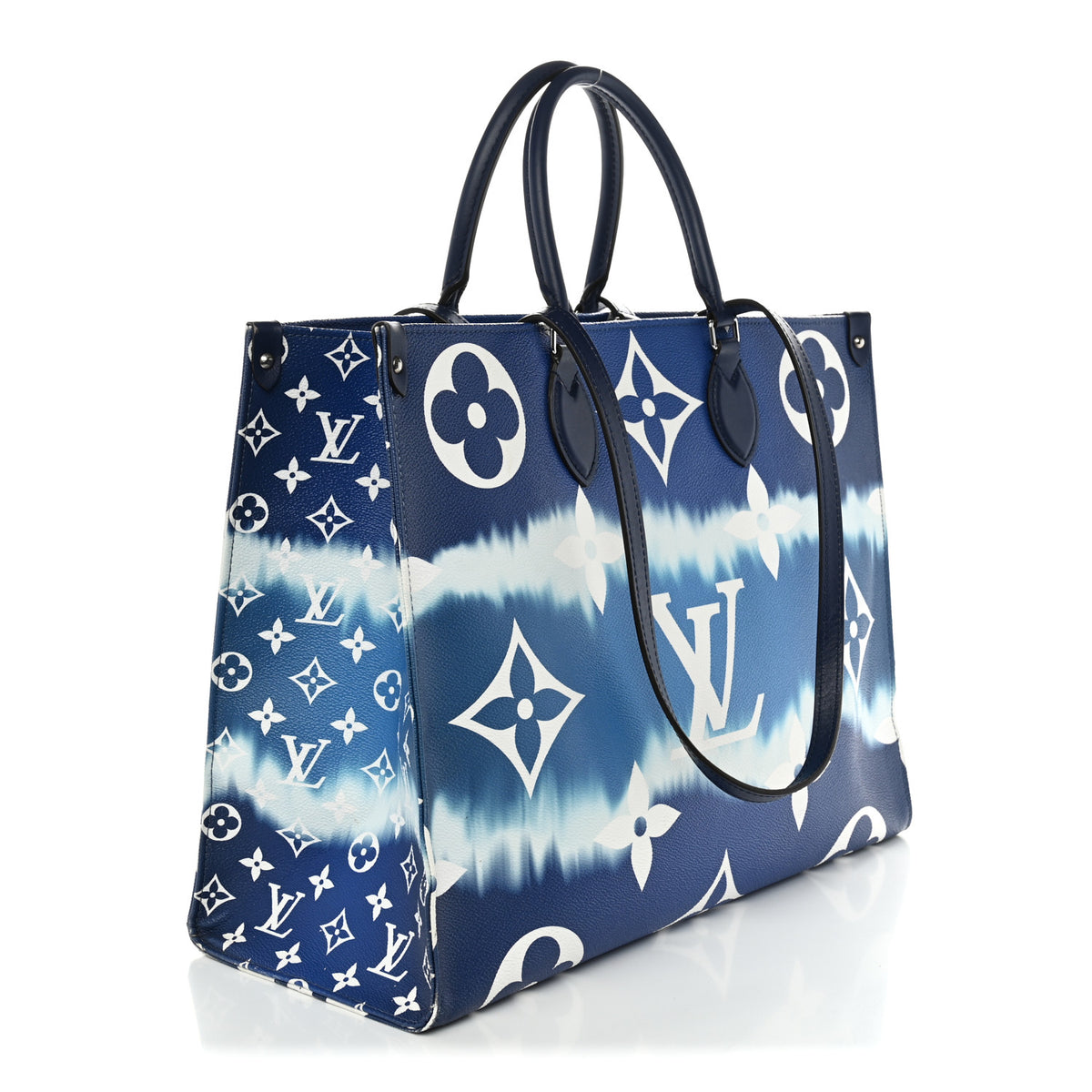 Louis Vuitton Monogram Escale Onthego GM Blue 3 of 13