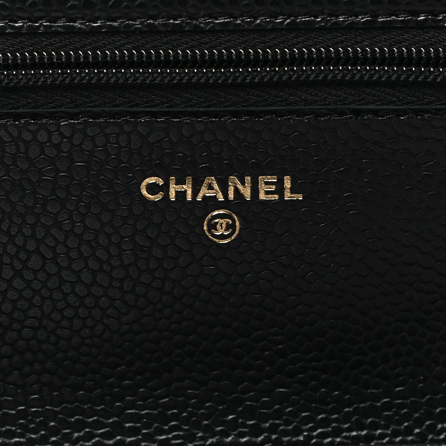 Chanel Caviar Quilted Wallet on Chain WOC Black 6 of 12