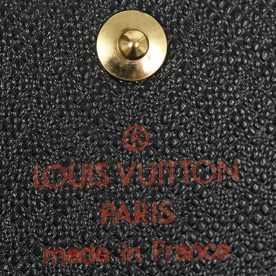 Epi Porte Tresor International Wallet Black