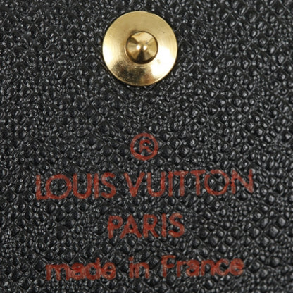 Louis Vuitton Epi Porte Tresor International Wallet Black 13 of 13