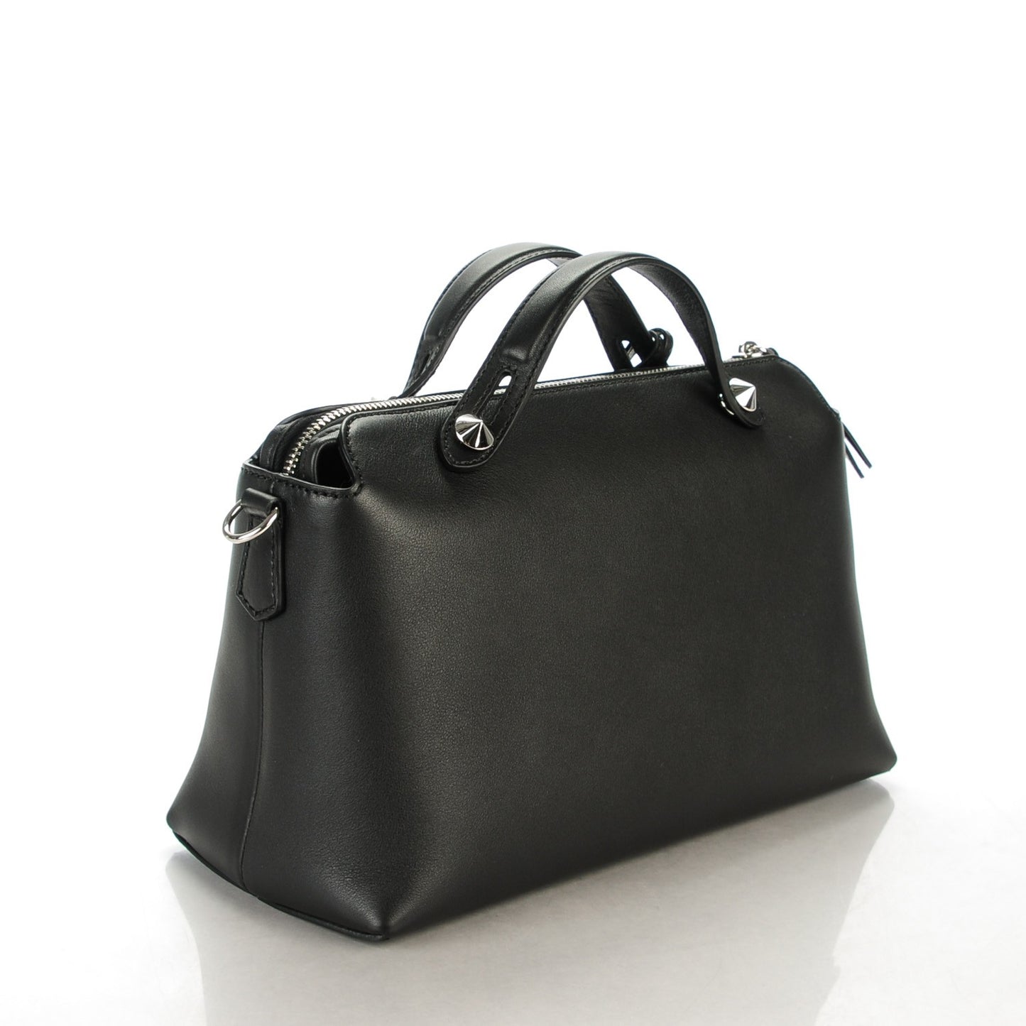Vitello Dolce Medium By The Way Boston Bag Black