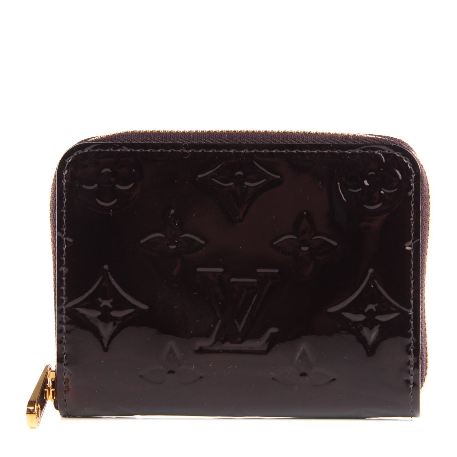 Louis Vuitton Vernis Zippy Coin Purse Amarante 1 of 7