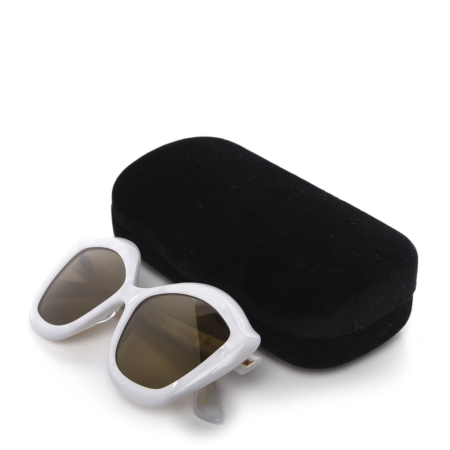 Cat Eye GG0117S Sunglasses White