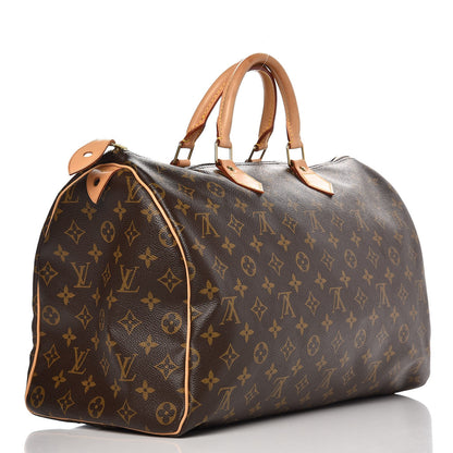 Louis Vuitton Monogram Speedy 40 3 of 9