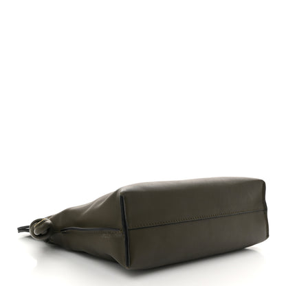 Loewe Calfskin Mini Flamenco Knot Clutch Vintage Khaki 4 of 11