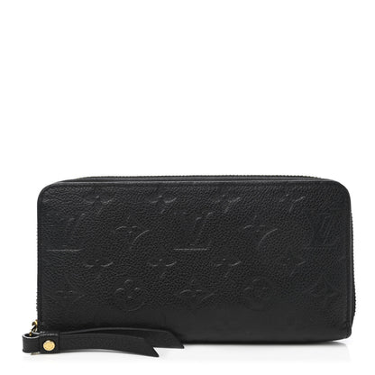Louis Vuitton Empreinte Zippy Wallet Black 1 of 8