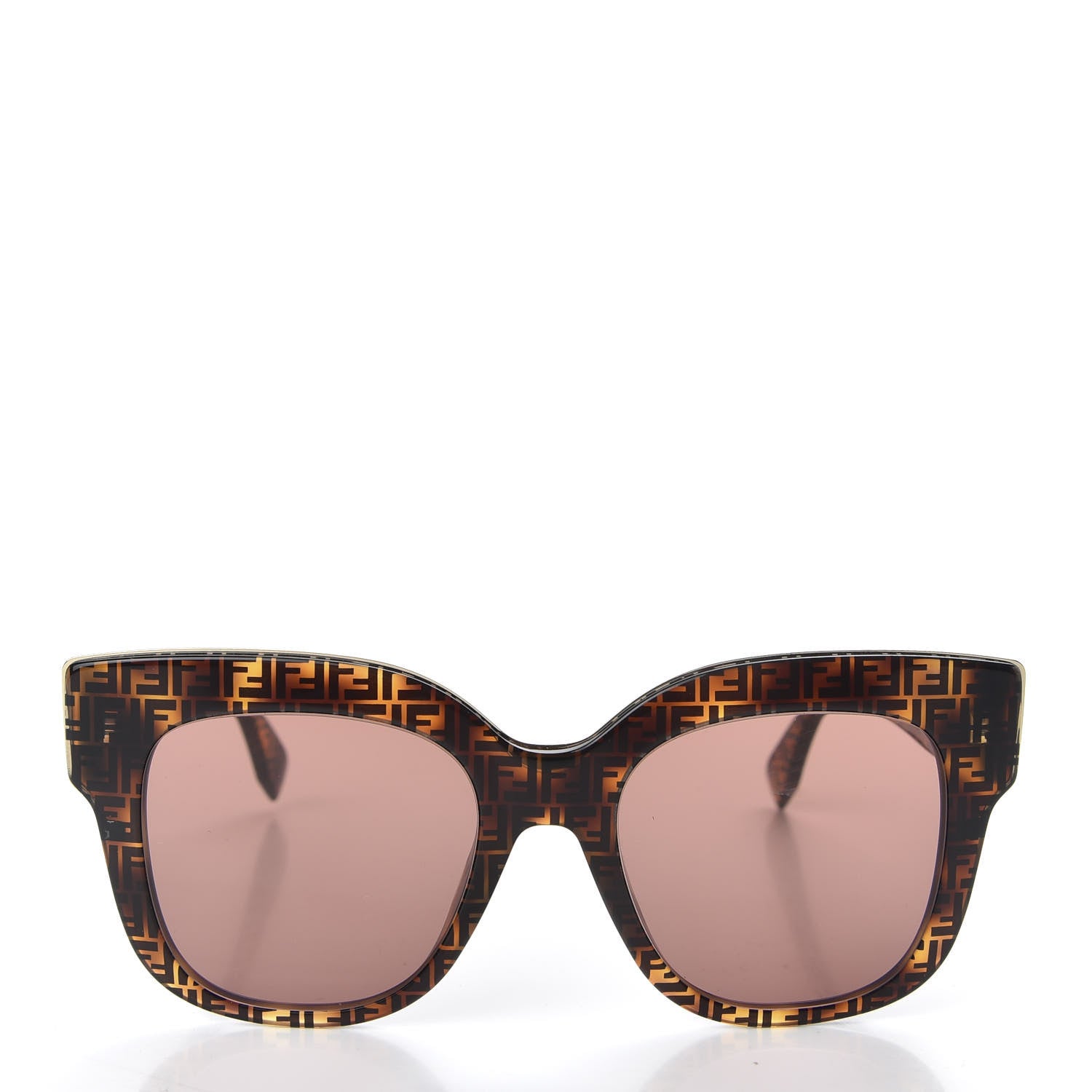 Fendi Acetate F is Fendi 51mm Cat Eye Sunglasses FF 0359/S Tortoise Camouflage 2 of 7
