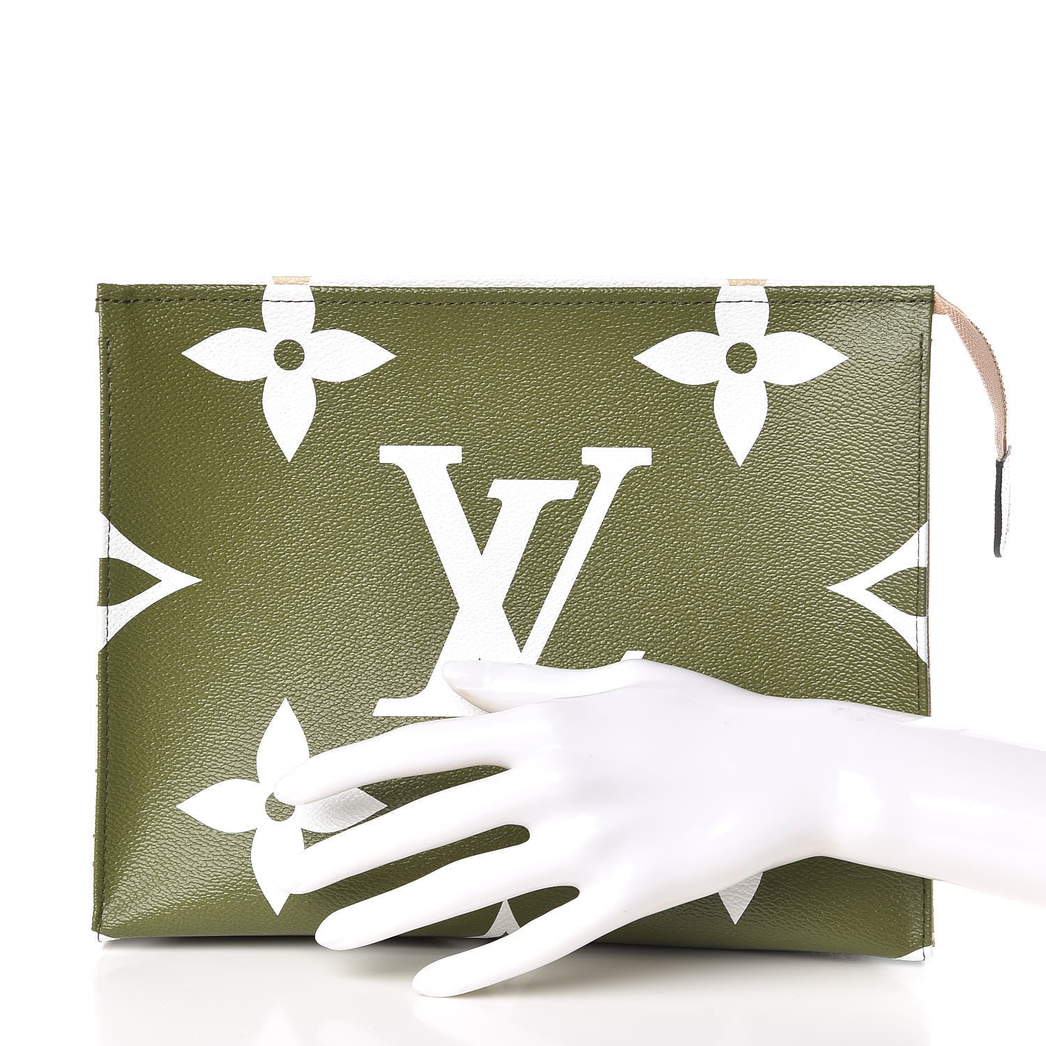 Louis Vuitton Monogram Giant Toiletry Pouch 26 Kaki 2 of 8