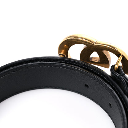 Gucci Calfskin Double G 30mm Belt 85 34 Black 5 of 7