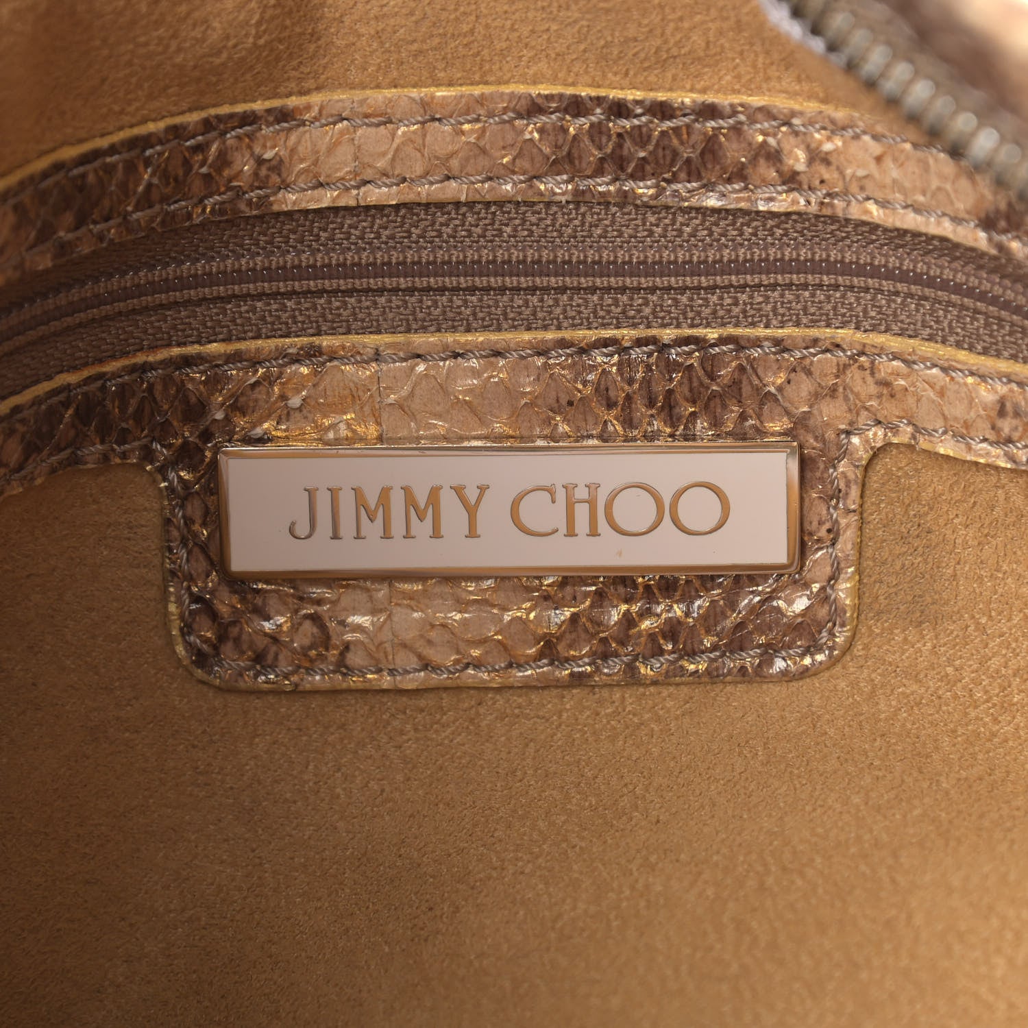 Jimmy Choo Watesnake Sky Hobo Beige 6 of 11