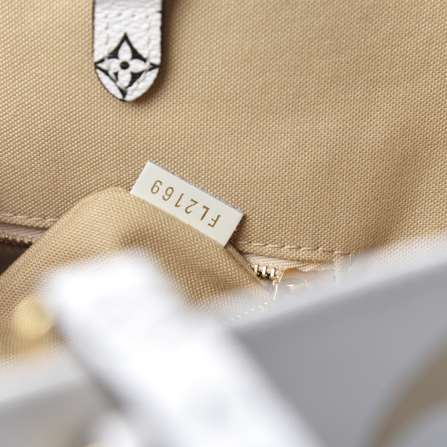 Monogram Giant Onthego GM Kaki Beige