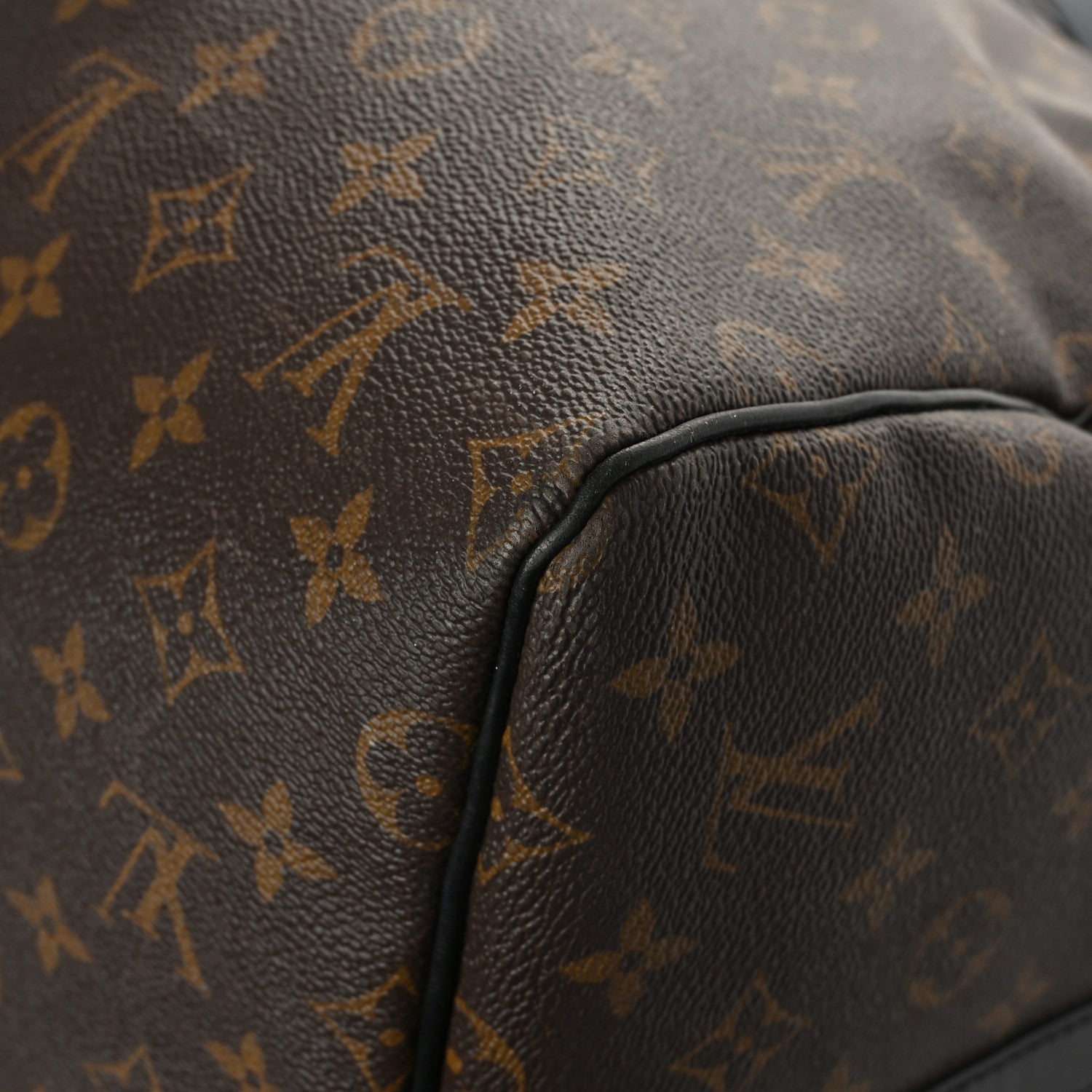 Louis Vuitton Monogram Macassar Keepall Bandouliere 55 9 of 9