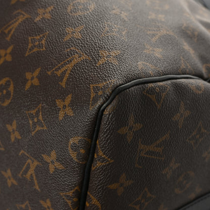 Louis Vuitton Monogram Macassar Keepall Bandouliere 55 9 of 9