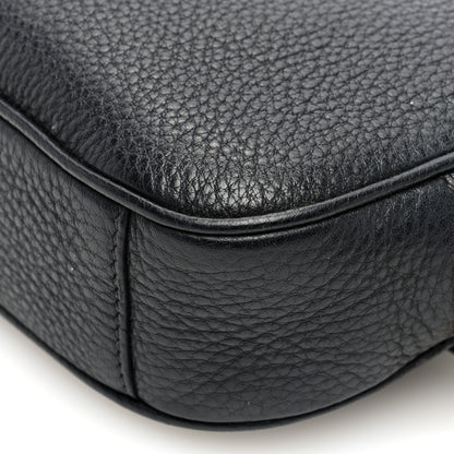 Prada Vitello Daino Logo Belt Bag Black 9 of 9