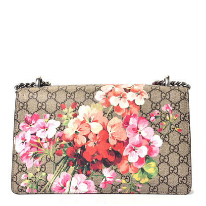 Gucci GG Supreme Monogram Blooms Small Dionysus Shoulder Bag Beige Multicolor Dry Rose 2 of 4
