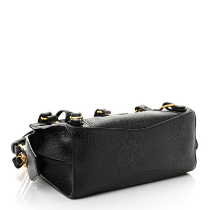 Balenciaga Grained Calfskin Neo Classic Gold Hardware Mini City Black 4 of 11