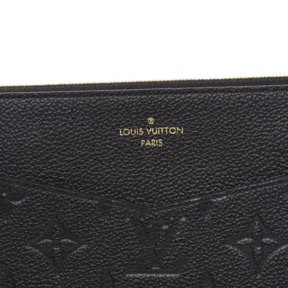 Louis Vuitton Empreinte Pochette Melanie MM Black 9 of 9